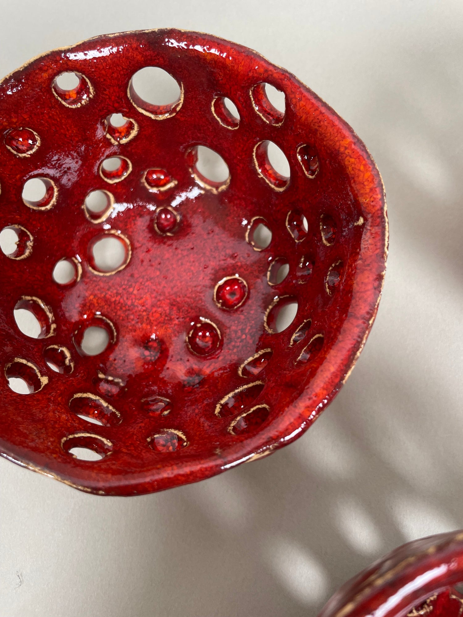 Bowls with holes