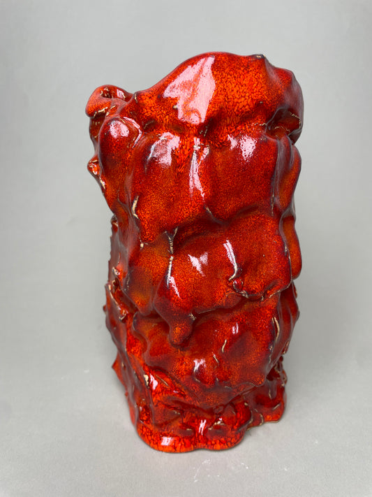 Solar Orange Vase